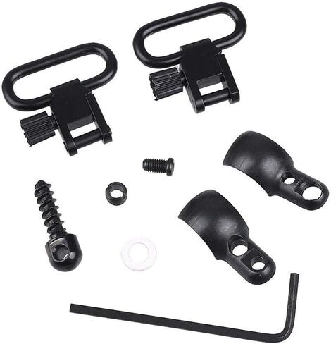 Lever Action Rifle Sling Mount Kit Split Band with 1'' QD 115 Sling Swivels for Winchester Marlin Mossberg in Saudi Arabia