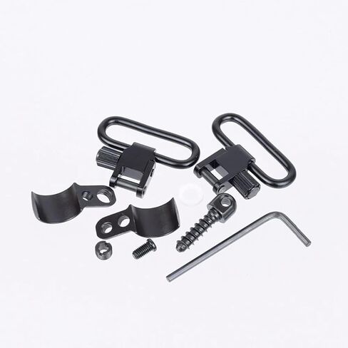 Lever Action Rifle Sling Mount Kit Split Band with 1'' QD 115 Sling Swivels for Winchester Marlin Mossberg in Saudi Arabia
