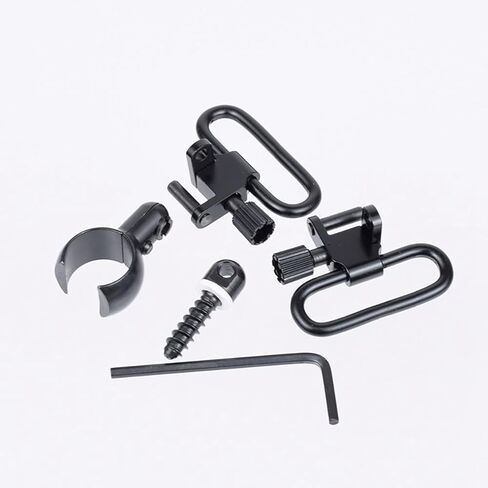 Lever Action Rifle Sling Mount Kit Split Band with 1'' QD 115 Sling Swivels for Winchester Marlin Mossberg in Saudi Arabia