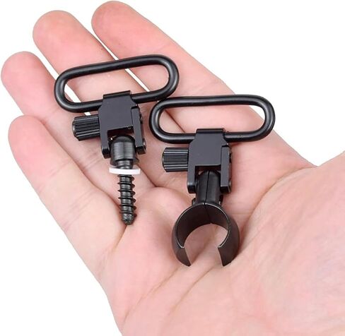 Lever Action Rifle Sling Mount Kit Split Band with 1'' QD 115 Sling Swivels for Winchester Marlin Mossberg in Saudi Arabia
