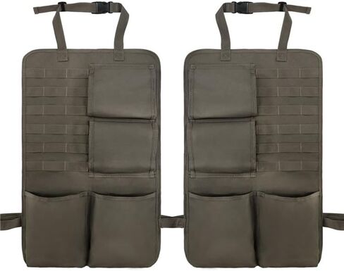 Seat Back Gun Rack, Gun Sling Bag, Camo Front Seat Gun Organizer Holder for Hunting Rifles/Shotguns for 3 Guns, Rifles, Shotguns in Cars, Trucks & SUV for Hunting Sports Camouflage in Kuwait