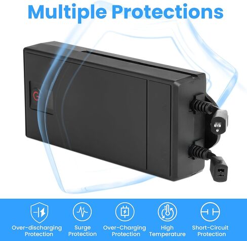 حزمة بطارية BESTON للأثاث المتكئ مع شاحن، حزمة بطارية كرسي قابلة للشحن عالمية بقدرة 2600 مللي أمبير في الساعة مع شاشة LED للكرسي الكهربائي والأريكة والأريكة وكرسي الرفع in Kuwait