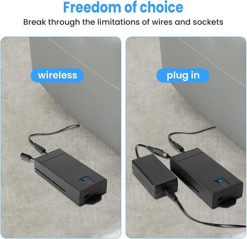 حزمة بطارية BESTON للأثاث المتكئ مع شاحن، حزمة بطارية كرسي قابلة للشحن عالمية بقدرة 2600 مللي أمبير في الساعة مع شاشة LED للكرسي الكهربائي والأريكة والأريكة وكرسي الرفع in Kuwait