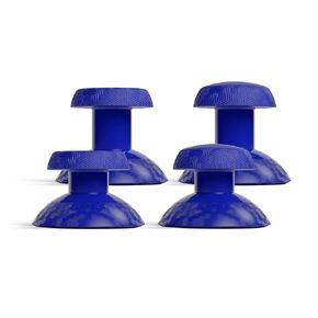 طقم استبدال عصا الإبهام SCUF Valor PRO - 1 مقعر قصير، 1 مقبب قصير، 1 مقعر طويل، 1 مقبب طويل، سهل التبديل، متين - أسود in Kuwait