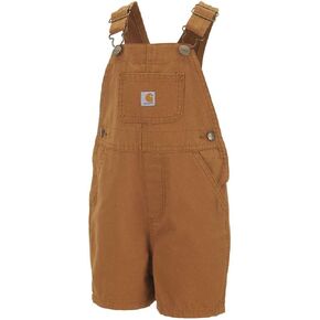 Carhartt Baby-Boys Infant Washed Canvas Bib Shortall in Saudi Arabia