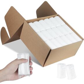 12 Packs Packable Camp Toilet Tissue Soft Travel Toilet Paper - Coreless Travel Size Toilet Paper for Camping Hiking Outdoors in Saudi Arabia