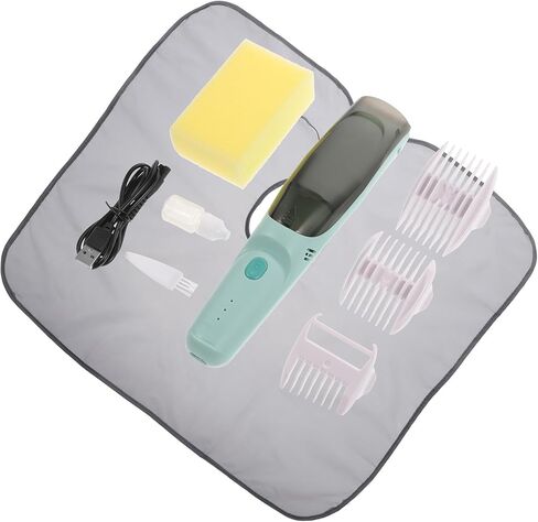 ماكينة قص الشعر وتشذيب الشعر من تيدتاليو للرضع، أداة قص الشعر المحمولة المقاومة للماء، مجموعة العناية الكهربائية الهادئة للأولاد حديثي الولادة in Kuwait