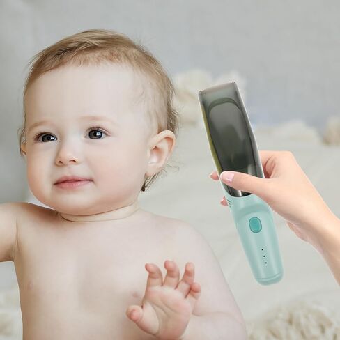 ماكينة قص الشعر وتشذيب الشعر من تيدتاليو للرضع، أداة قص الشعر المحمولة المقاومة للماء، مجموعة العناية الكهربائية الهادئة للأولاد حديثي الولادة in Kuwait