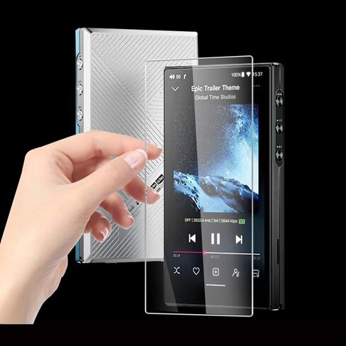 واقي شاشة ممتاز مقاوم للخدش بصلابة 9H من الزجاج المقوى لـ FiiO JM21 (قطعتان) in Kuwait