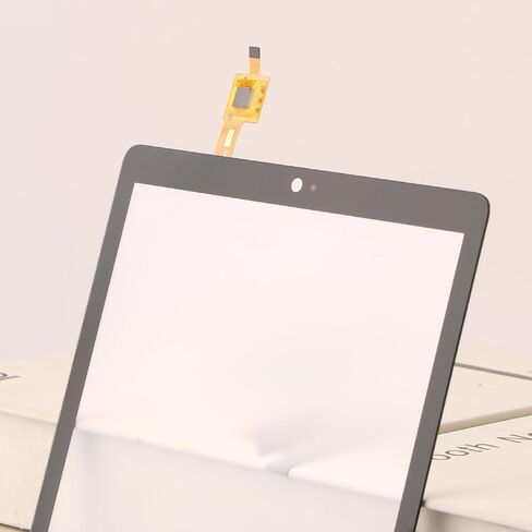 محول رقمي لشاشة تعمل باللمس YHX-US لجهاز TCL Tab 8 LE 9137W استبدال لوحة زجاجية أمامية باللون الأسود مع مجموعة أدوات (بدون شاشة LCD) in Kuwait