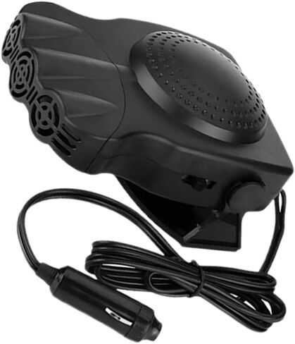 Car Heater,12V 150W Portable Windshield Defroster Demister with Heating/Cooling Fan and Plug in Cigarette Lighter Fast Heating Defrost Defogger for All Kinds of Cars in Saudi Arabia