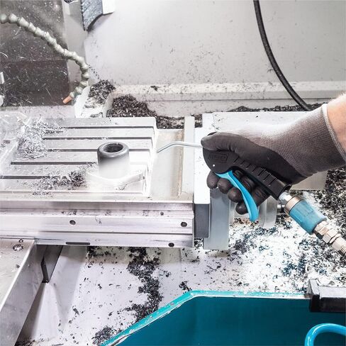 HAZET Blow Gun 9040P-3 I بطول 3.94 بوصة، فوهة منحنية، ضغط تشغيل 87 رطل لكل بوصة مربعة، مقبض مريح، إزالة سريعة للرقائق أو الأجسام الأجنبية الأخرى، منخفضة الضوضاء in Saudi Arabia