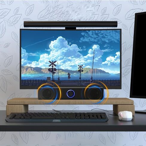 مكبرات صوت للكمبيوتر المكتبي USB بحجم صغير وإخراج صوت واضح للمكتب المنزلي والدراسة in Saudi Arabia