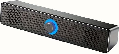 مكبرات صوت للكمبيوتر المكتبي USB بحجم صغير وإخراج صوت واضح للمكتب المنزلي والدراسة in Saudi Arabia