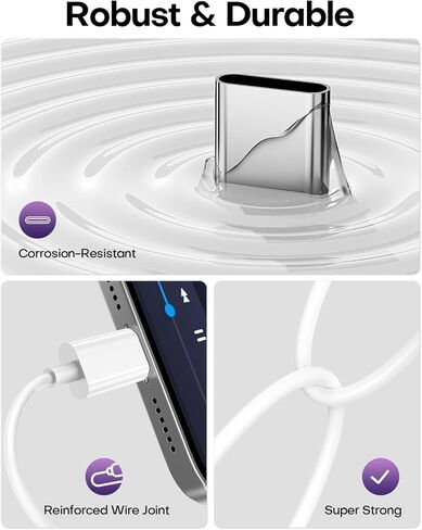 USB C to 3.5mm Audio Headphone Jack Adapter (2Pack), Aux to USB C Dongle Cord Cable Compatible with iPhone 17/16/15, iPad Pro, Samsung Galaxy S25 S24 S23 Ultra/Google Pixel - White in Saudi Arabia