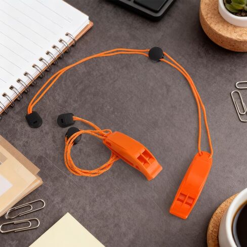 Whistle Emergency Whistle Safety Whistles Loud Survival Whistles with Adjustable Reflective Lanyard for Lifeguard Climbing Hiking Fishing Boating Swimming Hunting Rescue Signal, Plastic in Saudi Arabia