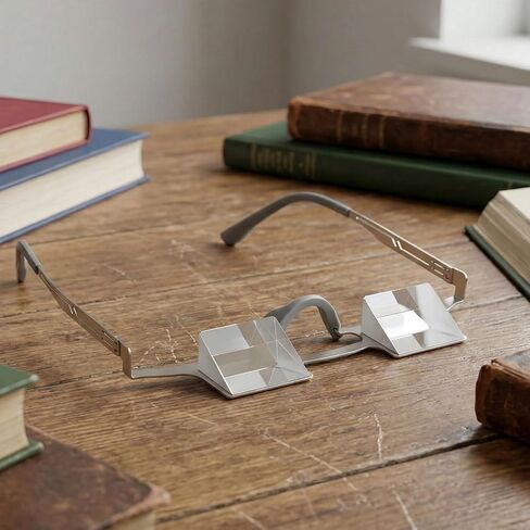 Alloy Frame Belay Glasses , 90° Upward Prism Design for Climbing‌,Light Weight Climbing Belay Glasses Prevent Neck Fatigue for Rock Climbers in Kuwait