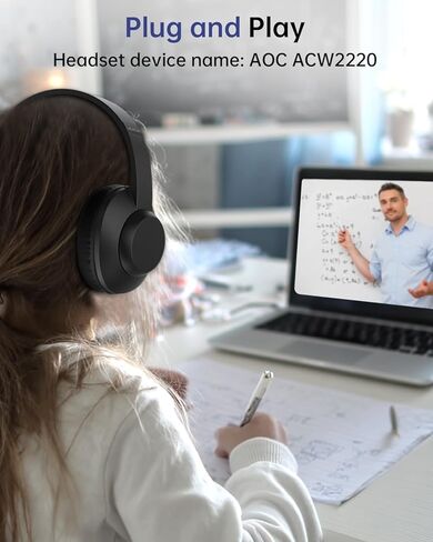 سماعات AOC للكمبيوتر المحمول مع ميكروفون in Kuwait