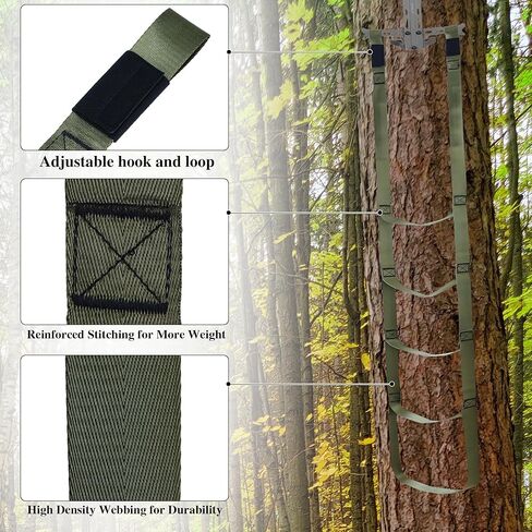 4Step Climbing Aider for Hunting Climbing Stick Aider Webbing Rope Ladder in Saudi Arabia