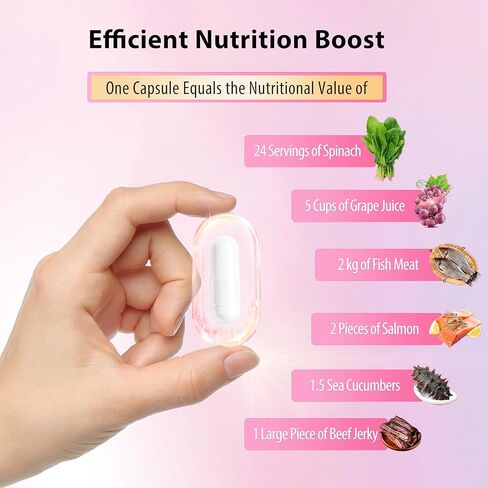 Multivitamin for Women with Zinc & Biotin Vitamins A,C,K,B2,B6,B12 & Multimineral | Daily Multivitamins Beauty & Energy | Gluten-Free, 60 Day Supply in Kuwait