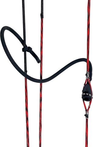 2Pcs Archery Peep Sight Compound Bow 3/16 Rubber Tube Peep Sight Bow String Tubing with Buckle for Hunting Shooting Targeting Accessories in Kuwait