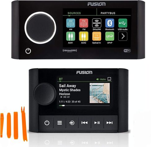 Fusion MS-RA770 Apollo Marine Entertainment System with MS-ERX400 Ethernet Wired Remote in Saudi Arabia
