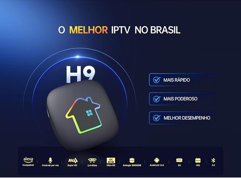 H9 البرازيل 2026 الجديدة Controle de Voz a Distancia - Tecnologia de Imagem com IA in Kuwait