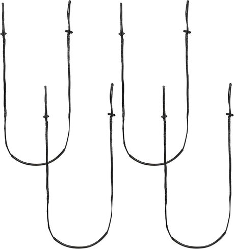 Marsrut 4Pcs Climbing Stick Aider for Hunting, Single Step Rope Ladder for Climbing Sticks, UHMWPE Non-Slip Tree Saddle Stand Accessories, Hand-Braided Cable Aiders, Load-Bearing up to 1764 lbs in Saudi Arabia