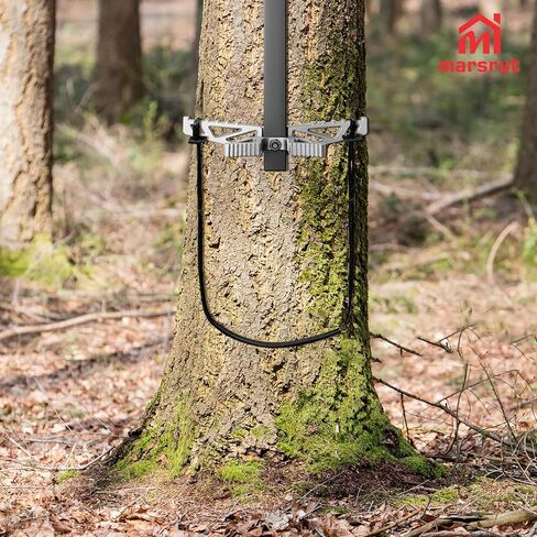Marsrut 4Pcs Climbing Stick Aider for Hunting, Single Step Rope Ladder for Climbing Sticks, UHMWPE Non-Slip Tree Saddle Stand Accessories, Hand-Braided Cable Aiders, Load-Bearing up to 1764 lbs in Saudi Arabia
