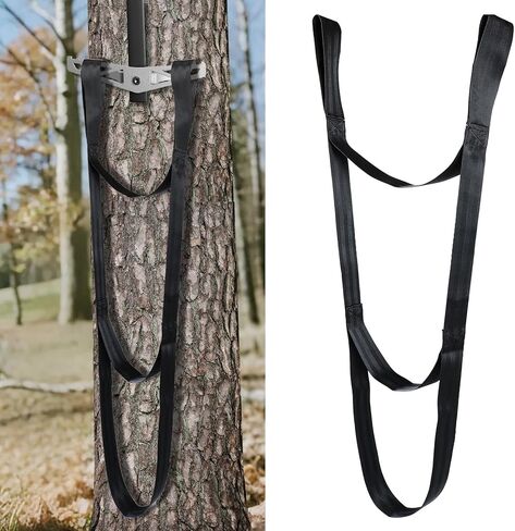 3-Step Climbing Stick Aider for Hunting – Lightweight Rope Step Aider with Daisy Chain Design, Saddle Hunting Tree Stand Accessories for Outdoor Climbing & Safety in Kuwait