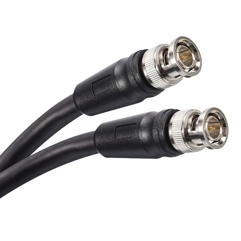 MECCANIXITY 32.8FT 12G-SDI Cable, 4K 60Hz HD-SDI Video Cable 75 Ohm RG6 BNC Cable 18AWG Cable Wire Supports HD-SDI/3G/6G-SDI for Camera Surveillance CCTV System in Saudi Arabia