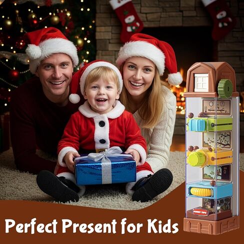 Montessori Toys for 2 3 4 5 6 7 Year Old, Ball Drop Toys for Toddlers 3-5, Activity Cube Educational Learning Toy 5 Fine Motor Activities, Busy Board Sensory Travel Birthday Boys Girls in Kuwait