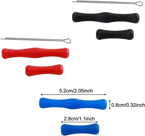 6 Set Bow String Finger Savers Bowstring Finger Guards Instead of Archery Finger Tabs Rubber Sleeve Protective Pads for Recurve Bow and Arrow Set Takedown Recurve Bows Archery Longbow in Saudi Arabia