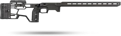 نظام الهيكل الأسود MDT Acc Elite Remington 700 SA RH، مخزون البندقية الدقيق، البناء المتين (106557-BLK) in Saudi Arabia