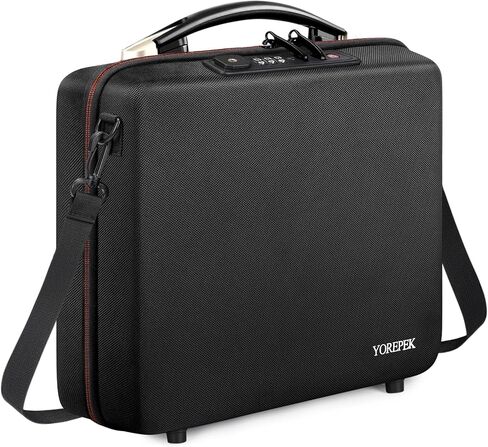 YOREPEK Carrying Case for Starlink Mini, Travel Case for Starlink Mini with Lock, Waterproof Shockproof Bag for Star Link Accessories Satellite Dish with Shoulder Strap, Plastic Feet, for Camping, RV in Saudi Arabia
