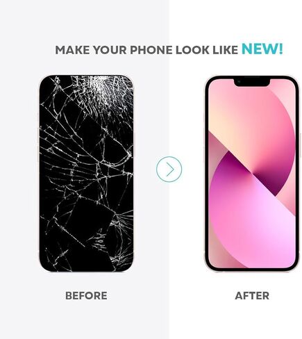 LCD Screen Replacement for iPhone 13 Pro Max (A2484, A2641, A2644, A2645, A2643) 6.7 inch 3D Touch Screen Display Digitizer Frame Assembly Repair Kit with Repair Tools in Saudi Arabia