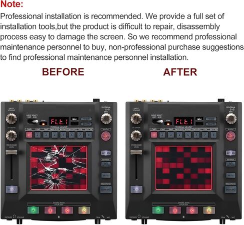 جديد محول رقمي لشاشة تعمل باللمس لاستبدال KORG Kaoss Pad KP3 مع مجموعة أدوات إصلاح لاصق OCA-لا توجد شاشة LCD [4 PIN] in Saudi Arabia