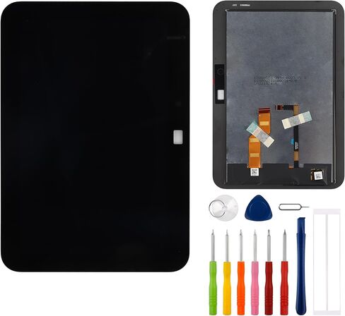 مجموعة محول رقمي لشاشة LCD بديلة تعمل باللمس متوافقة مع Echo Show 8 3rd 8 بوصة مع أدوات (أسود) in Kuwait