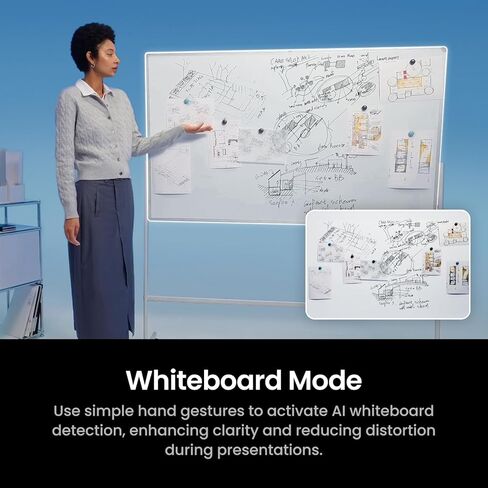 Insta360 Link 2C Pro – 4K Webcam for PC/Mac, 1/1.3" Sensor, Low-Light, Auto Framing, HDR, Directional Noise-Canceling Mics, Supports Stream Deck, Zoom, Teams, Twitch for Streaming or Meetings in Kuwait