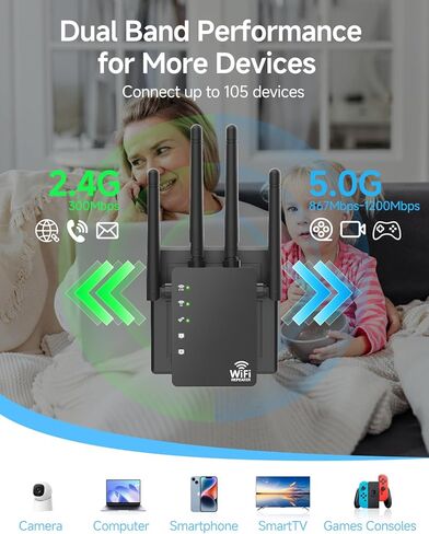 مكرر واي فاي مع منفذ إيثرنت، معزز الإشارة ESHTEGDERDGST in Kuwait