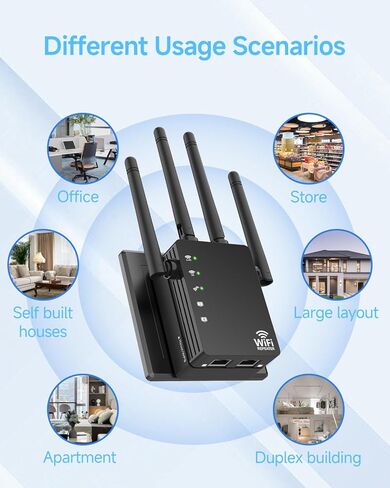 مكرر واي فاي مع منفذ إيثرنت، معزز الإشارة ESHTEGDERDGST in Kuwait