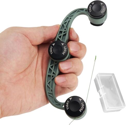 SYCOOVEN GT Knotter Assist, Upgraded Double Lock Knot Assist 2.0 for FG Knots Braided Line to Leader Connection, Fishing Knot Tying Tool, Fishing Line Winder Assist Knotting Connector Accessories in Kuwait