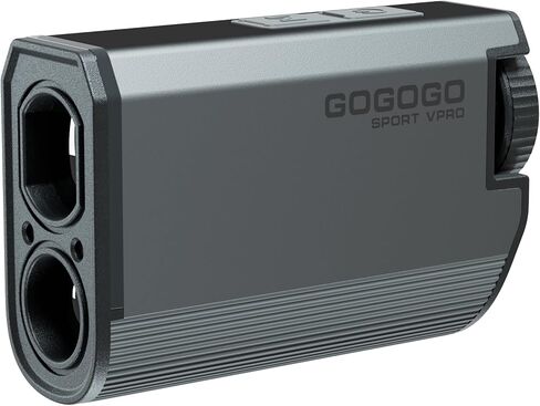 Gogogo Sport Vpro PocketPin 01 Mini Rangefinder مع منحدر، 1200 ياردة مكتشف المدى للجولف، قرص الجولف والصيد، قابل لإعادة الشحن، Flaglock in Kuwait