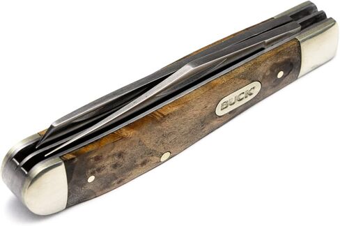 Buck Knives 382 Trapper 2-Blade Folding Pocket Knife with Wood Handle in Saudi Arabia