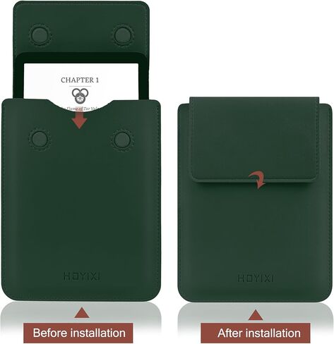 حافظة عالمية لـ 6.8 بوصة، 7 بوصة Paperwhite/Colorsoft/Signature Edition 2025 & 2021 متوافقة مع 6.8 بوصة Kobo Clara HD/Pocketbook/Tolino حافظة واقية لقارئ الكتب الإلكترونية 6.8 بوصة 7 بوصة، أخضر داكن in Saudi Arabia