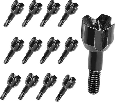 SPG Small Game Broadheads 12PACK - 100 رؤوس أسهم حادة من الفولاذ الكربوني رؤوس أسهم صغيرة للعبة برغي في القوس والنشاب نصائح سهم عريض الرأس لممارسة صيد الرماية in Saudi Arabia