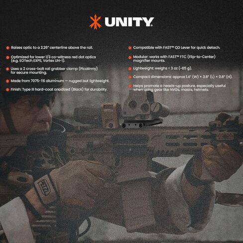 Unity Fast Optics Riser BLK in Saudi Arabia