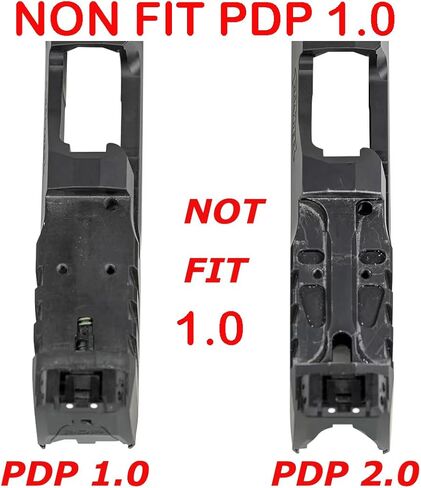 DPP Titanium Optic Adapter Plate Compatible with Walther PDP 2.0 and Holosun 407C/507C/508T Trijicon RMR/SRO—WA-PDP2.0-02 in Saudi Arabia