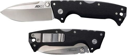 الباردة الصلب AD-10 3.5 "S35VN الصلب شفرة حادة للغاية 5.25" G-10 مقبض التكتيكية سكين للفرد مع آلية قفل ثلاثي الإعلان in Kuwait