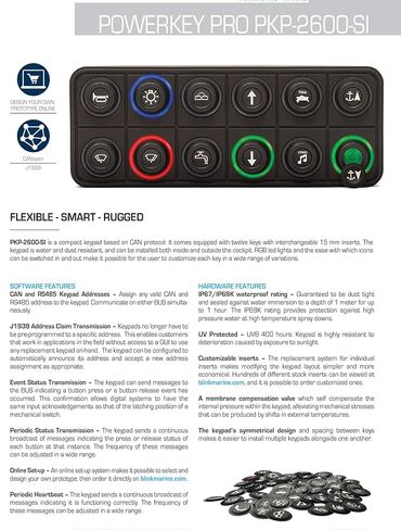 لوحة مفاتيح PowerKey PRO PKP-2600-SI المدمجة in Saudi Arabia